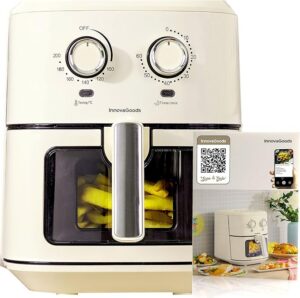 InnovaGoods® Vintage Hot Air Fryer 6.5 L v0103726