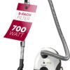 Bomann BS 9019 CB  700W White Canister Vacuum Cleaner
