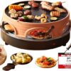 Emerio Pizza Oven, Pizzarette the Original, 3 in 1 Pizza Raclette Grill(