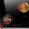 HOBSIR hsi b46414 Induction Hob with Plug 4 Zones Built-in Hob Induction