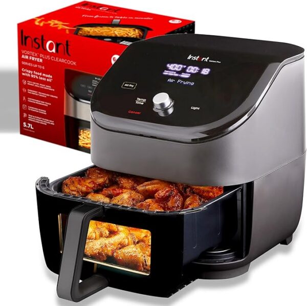 Instant Pot Vortex Plus 6QT ClearCook õhufritüür