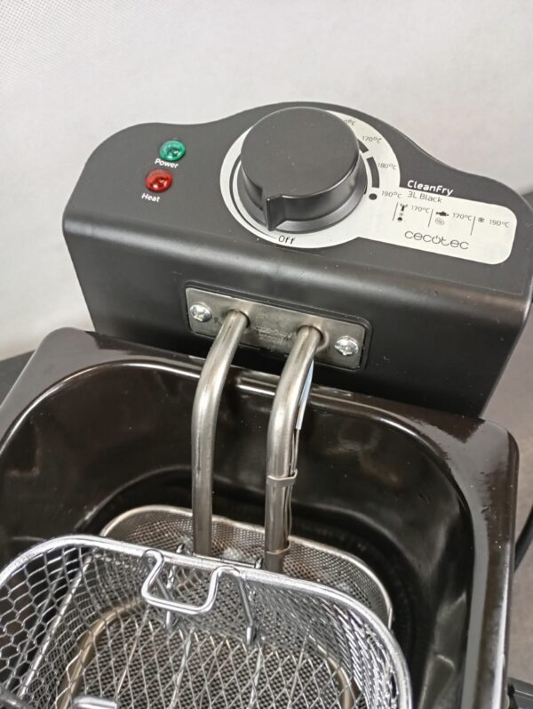 Cecotec CleanFry Infinity 3000 Black Deep Fryer. – pilt 5
