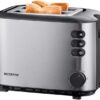Severin AT2514 Stainless Steel Toaster Black