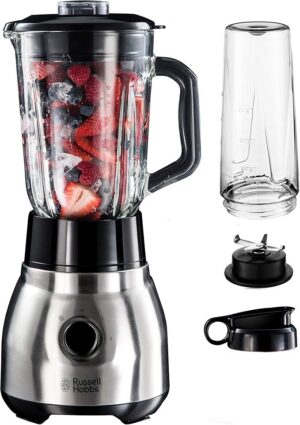 RUSSELL HOBBS 23821 Stand Mixer Glass Steel 2-in-1