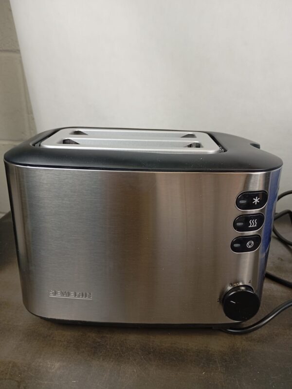 Severin AT2514 Stainless Steel Toaster Black – pilt 2