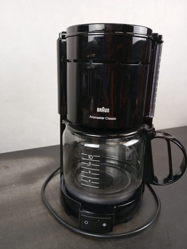 Braun KF47/1 Black Steel Filter Coffee Maker - Image 2