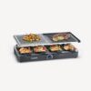 Severin RG 2371 raclette grill with natural grill stone and grill plate