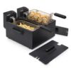 Princess 183028 Electric Double Bowl Deep Fryer
