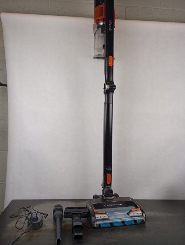 shark iz300eu cordless vacuum cleaner, black and copper - Image 2