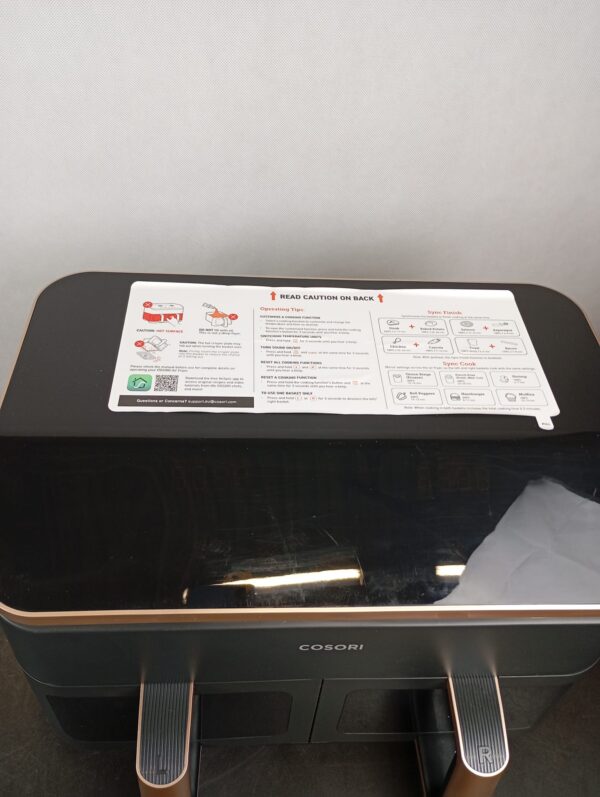 COSORI CAF-R903 Double Air Fryer Digital - Image 4
