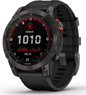 Garmin Fenix 7X Solar, Adventure smartwatch, with Solar Charging Capabilities