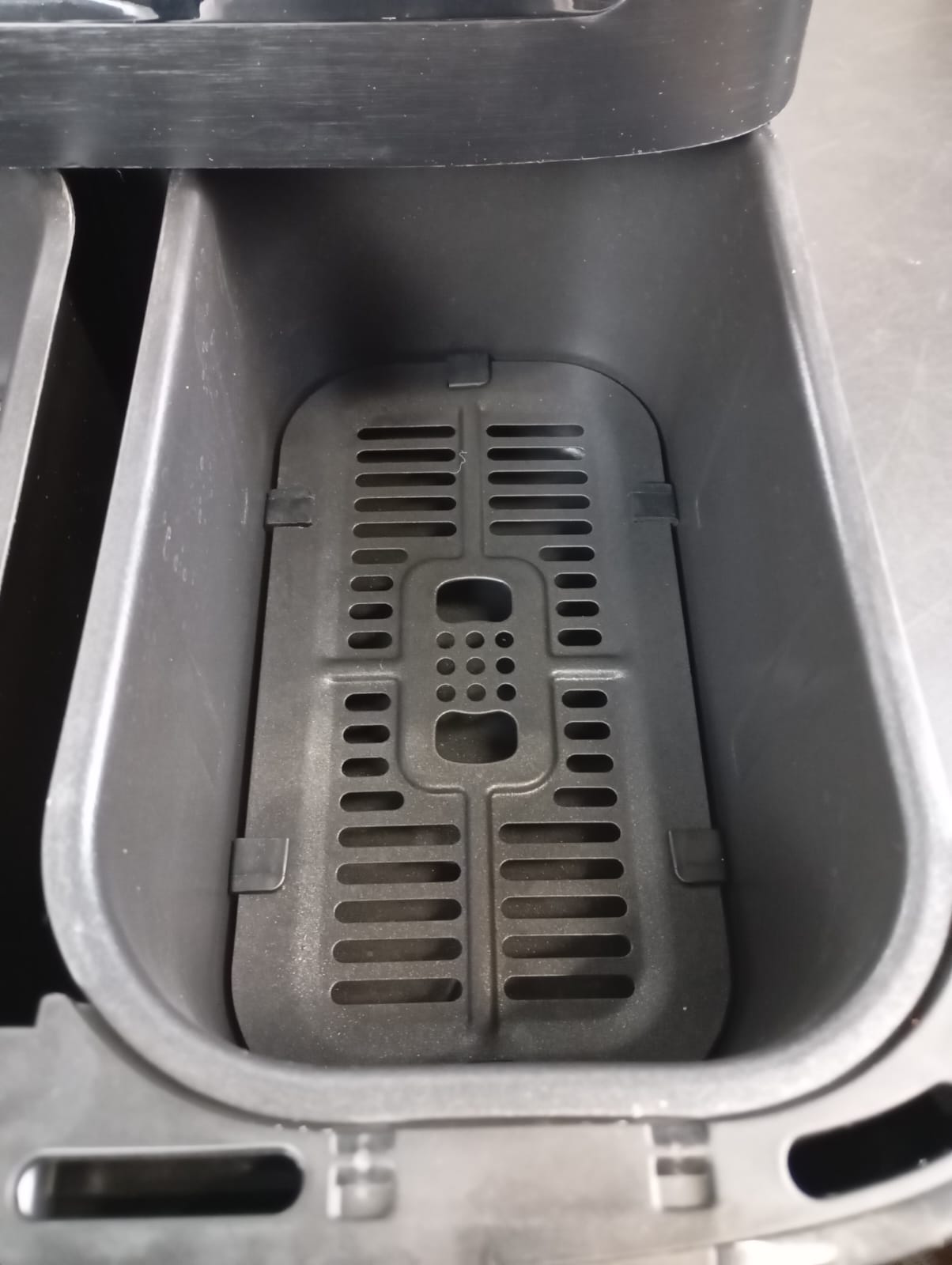 Tefal Airfryer (EY905D) Dual Easy Fry & Grill Silver - Image 3