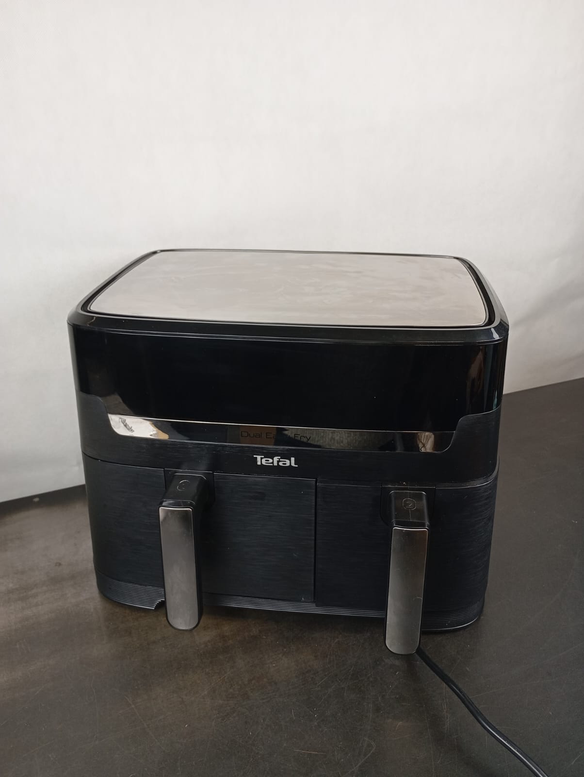 Tefal Airfryer (EY905D) Dual Easy Fry & Grill Silver - Image 5