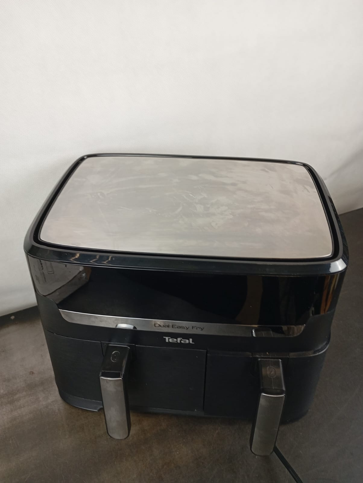 Tefal Airfryer (EY905D) Dual Easy Fry & Grill Silver - Image 6