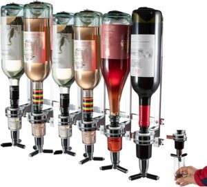 Wall-Mounted House Liquor Dispenser | Alcohol Station Cocktail Tap