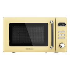 Cecotec Digital Microwave with Grill of 20 L Proclean 5110 Retro Yellow