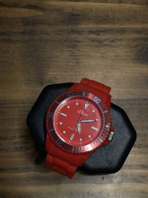 s.Oliver Silicone strap coral SO-2303-PQ