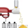 Slicer Shredder Attachment for KitchenAid Stand Mixers