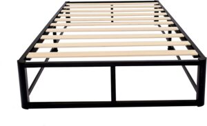 V&LX 6 Inch Metal Platforma Bed Frame, No Box Spring Needed, Twin