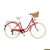 Classic Elegance 7 28'' Women's City Bike, Red