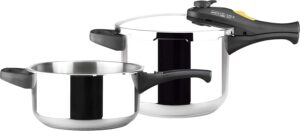 Magefesa Style Trio – PRESSURE COOKER 3 L + 6 L