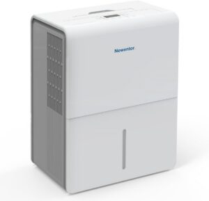 Newentor Dehumidifier 25L/24h, for 215 m³/80 m²