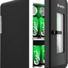 Cumeod 15 Litres / 21 Cans Mini Fridge, 2 in 1 Small Fridge with Cooling and Heating Function