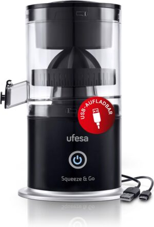 Ufesa Squeeze & Go Citrus Juicer Electric with USB-C