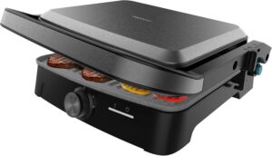 Cecotec Electric Grill with Rock'nGrill 2000 Full Open. 2000W