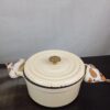 Overmont 4.7L Enameled Cast Iron Dutch Oven with Lid