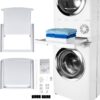 Care+Protect Universal Stacking Kit with Sliding Shelf for Washing Machines