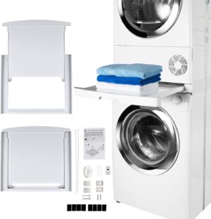 Care+Protect Universal Stacking Kit with Sliding Shelf for Washing Machines
