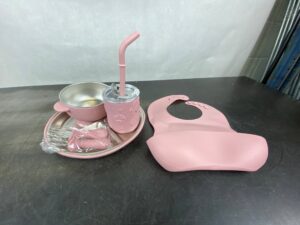 Alternative view of BFS-02A panda ear 2 Pack Silicone Divided Suction Plate