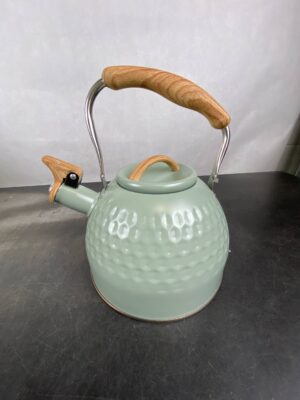 Olive teapot
